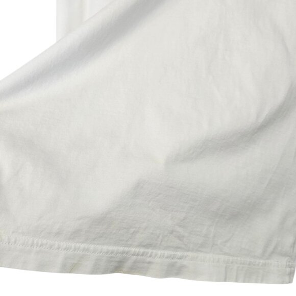 Psycho Bunny Mens White Fiske Tipped Logo Crew Neck Long Sleeve Shirt, 4 / Small - Picture 3 of 10